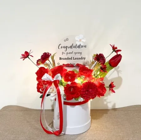Bloom Box Akrilik Ucapan Grand Opening Mandailing Natal